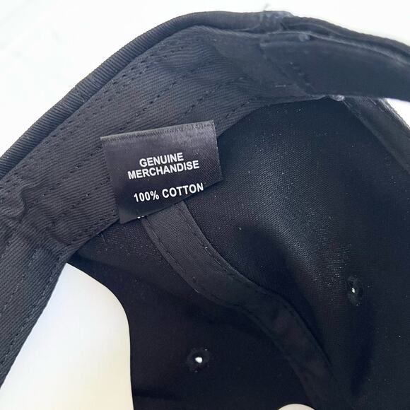 New DK Chicago Flag Skyline Patch Hat Cap Embroidered Hook Loop Black - Picture 6 of 6